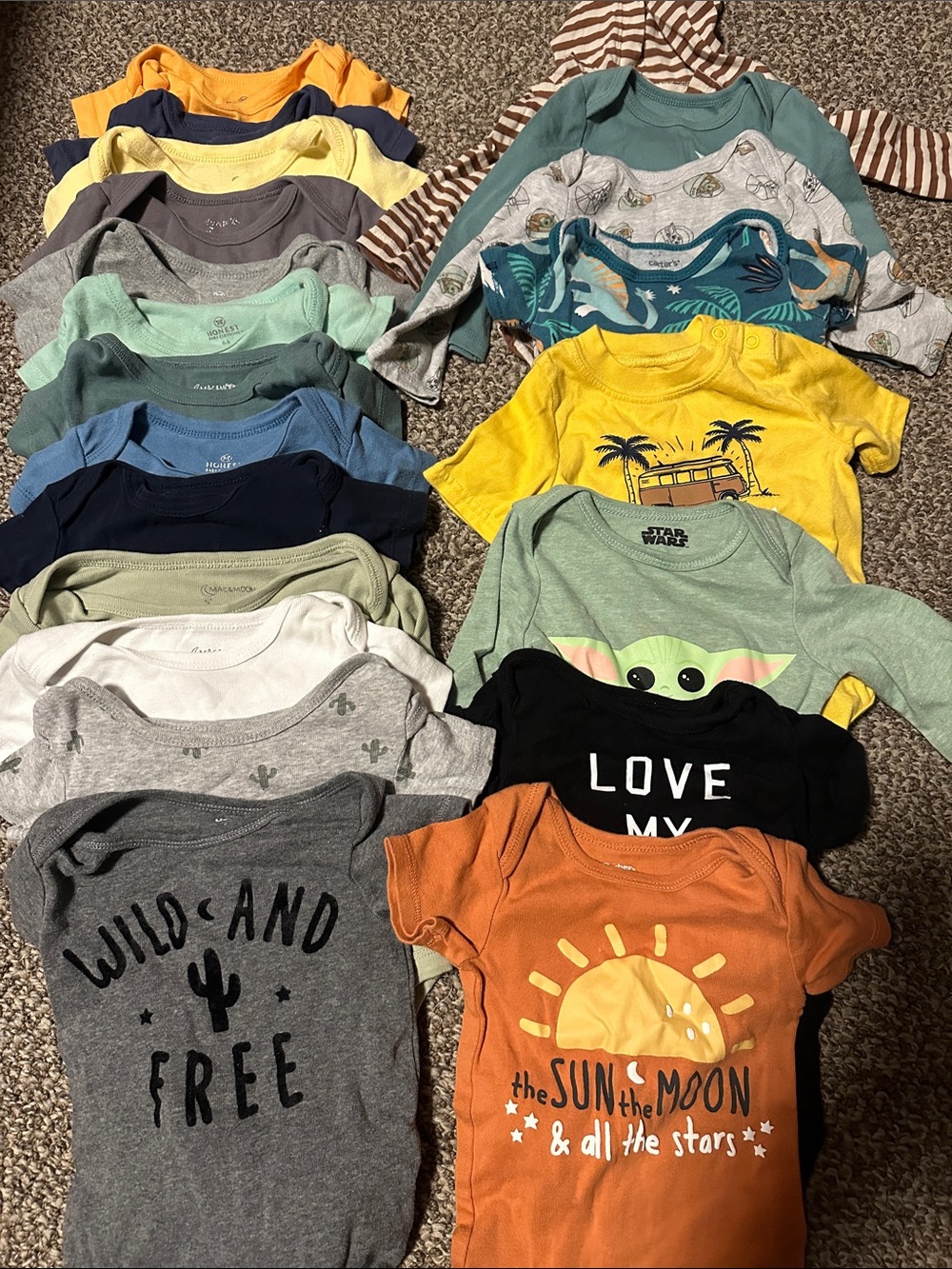 6-9 month onesie bundle